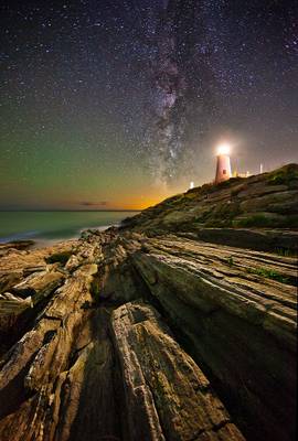 Milky Way over Pemaquid