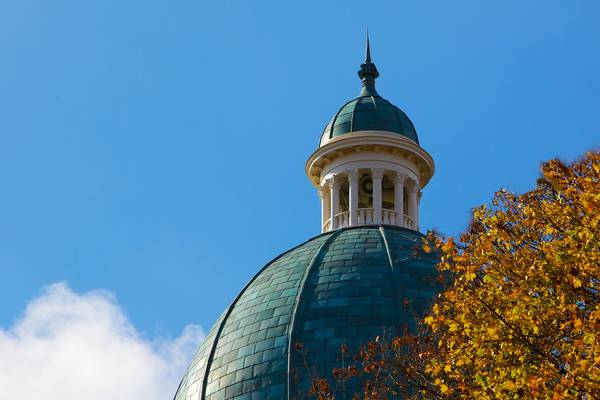 Augustana College Old Main Dome
