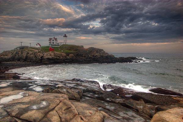 Nubble Light at Sunset