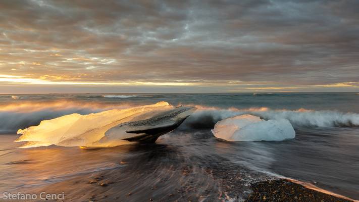 Iceland - dawn lights