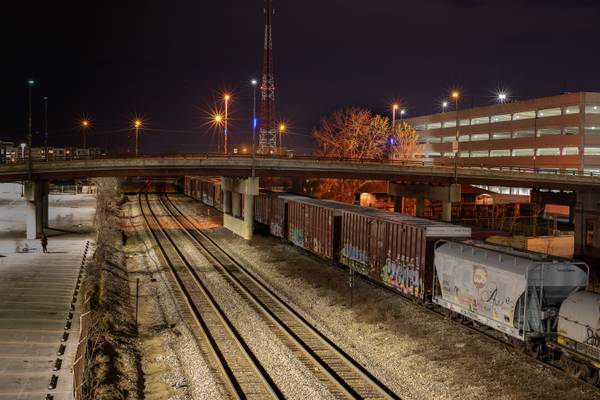 Tracks at the Tulsa Union Depot