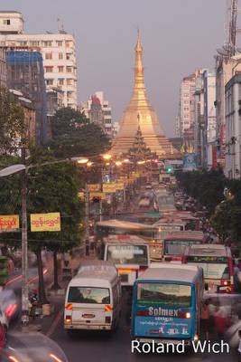 Yangon - Evening Traffic