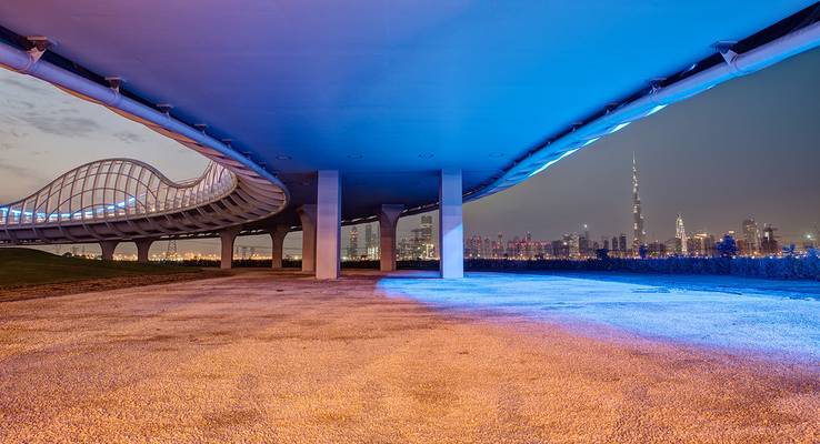 Under Al Meydan Bridge
