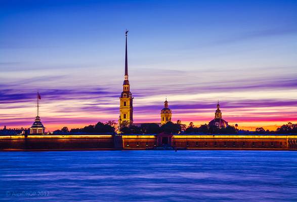 IMG_0052_RAW - Peter and Paul Fortress at white night