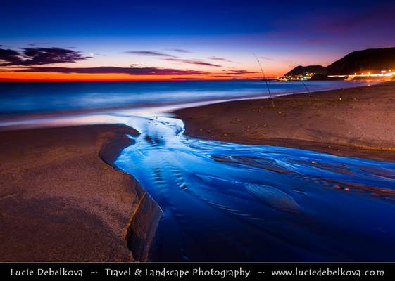 Turkey - Alanya - Cleopatra - Kleopatra/ Damlatas Beach at Dusk