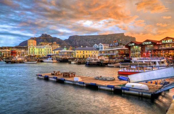 V&A Waterfront & Sunset