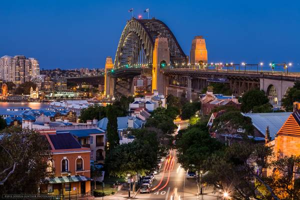Sydney Harbor Bridge- Observatory Hill