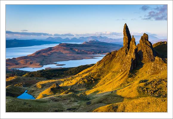 Sunrise on the Old Man of Storr