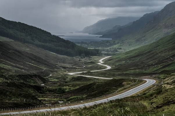 Moody day at Loch Maree