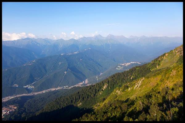 Grand Caucasus Range view
