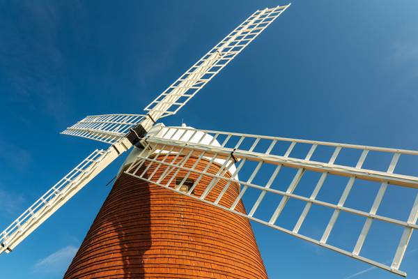 The sails of Halnaker Windmill