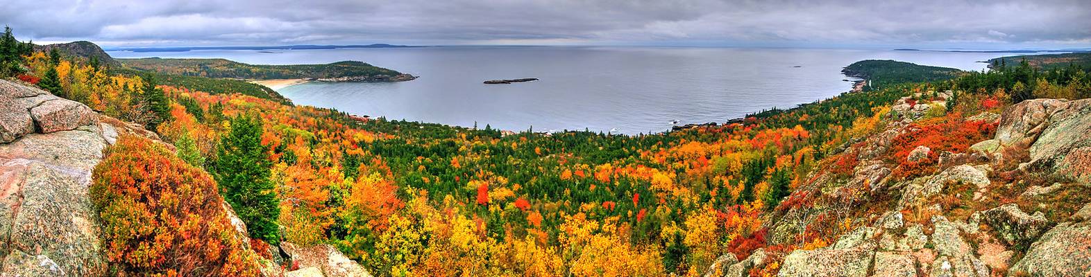 Acadia NP panoramic