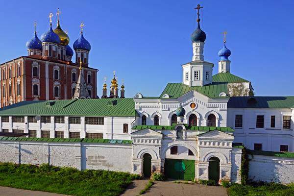 The Kremlin of Ryazan from the rampart, Russia
