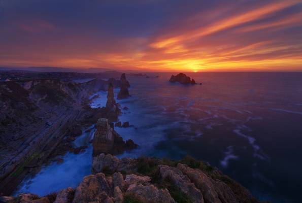 Un hermoso atardecer