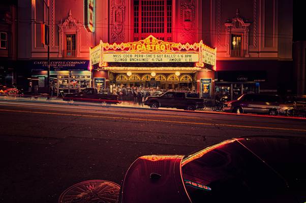 Castro Theatre San Francisco (colour version)