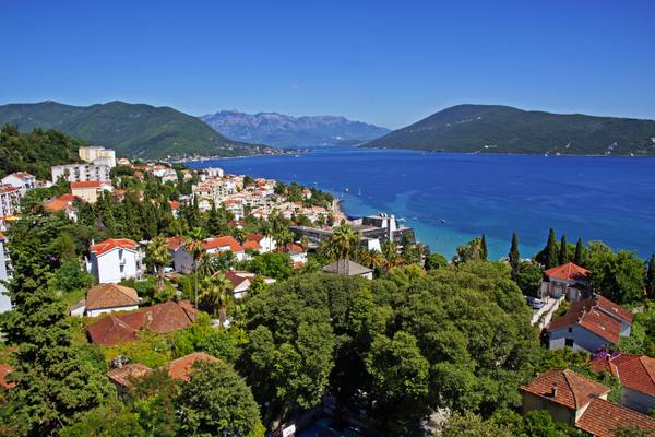 Herceg Novi from above