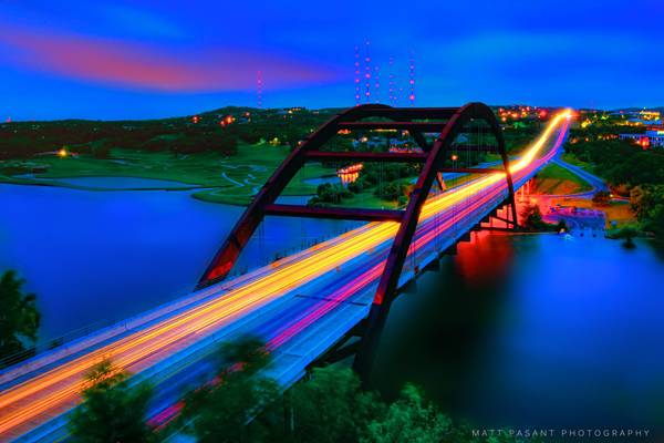 Austin - Texas - 360 Bridge - Pennybacker Bridge