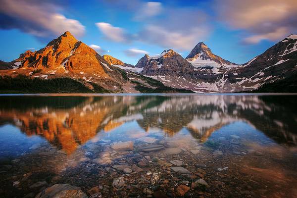 Middle of Canadian Rockies