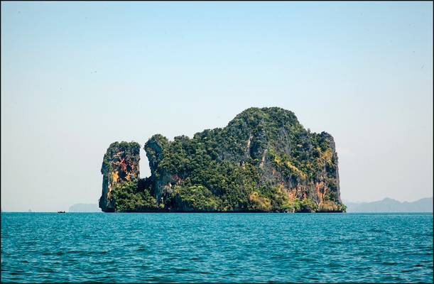 Amazing islands of southern sea