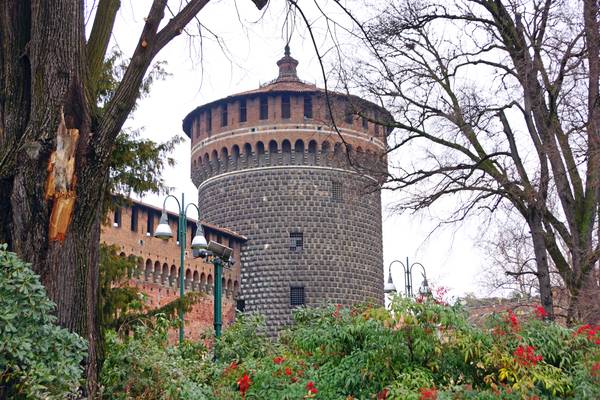 Round Tower, Sforza Castle