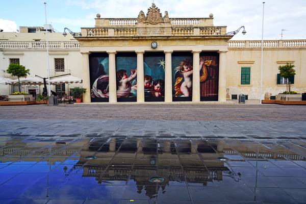 St George's square, Valletta, Malta