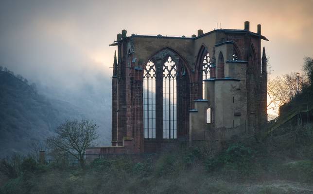 Wernerkapelle in the fog