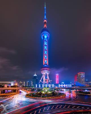 Oriental Pearl Tower, Shanghai.