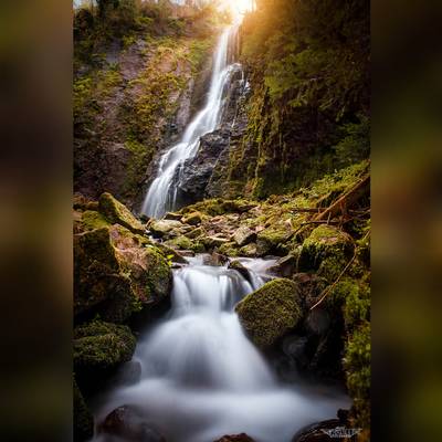 Burgbachwasserfall