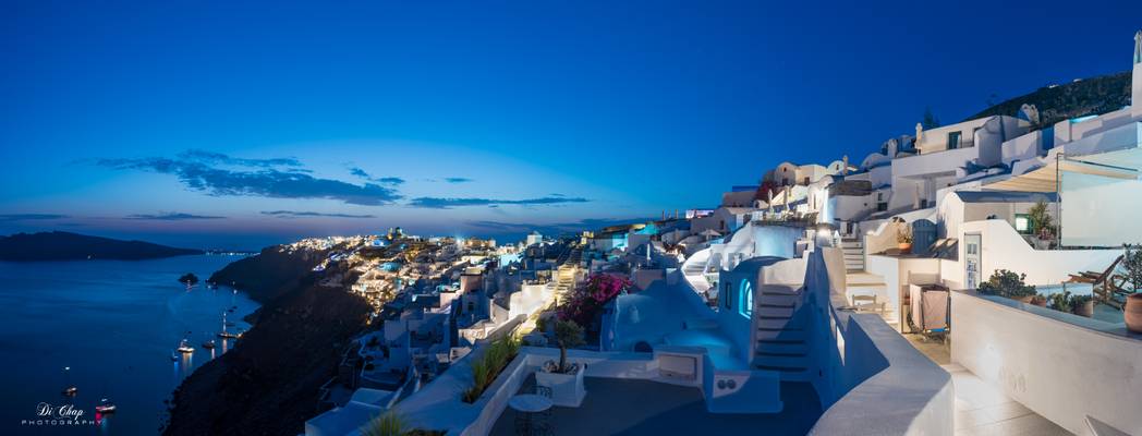 Blue Hour on Santorini