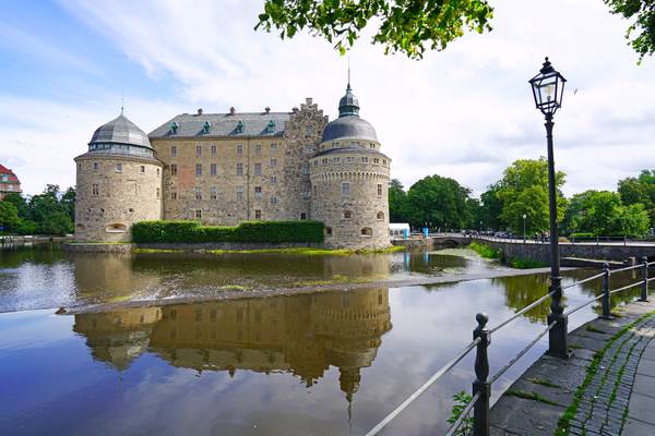 Örebro Castle & its amazing reflection, Sweden