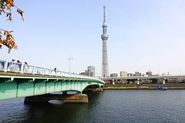 Kototoi Bridge & Tokyo Skytree