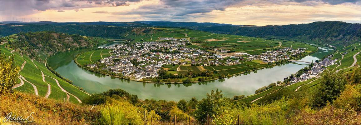 Piesport Panorama,  Germany