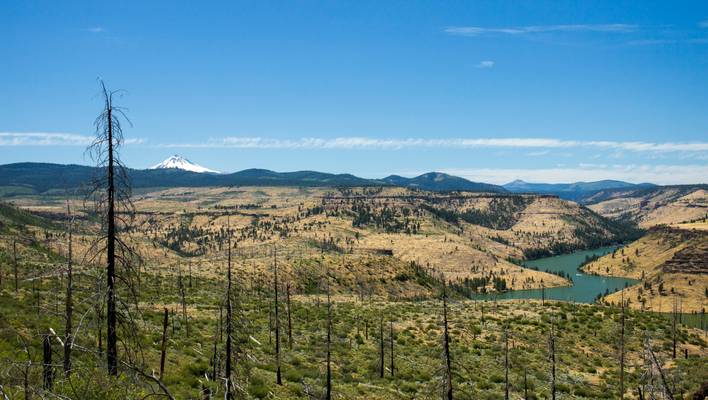 Central Oregon west of Madras