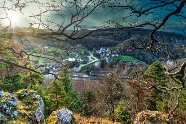 View on Ferrette, France