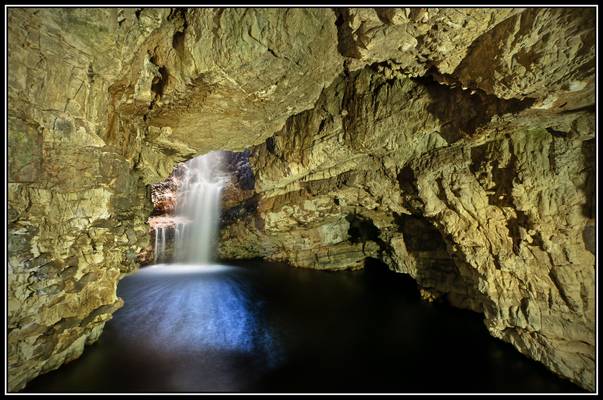 Smoo Cave waterfalls