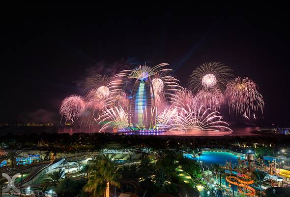 UAE National Day Fireworks