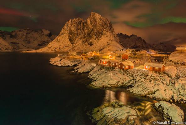 Winter nite @ Hamnoy