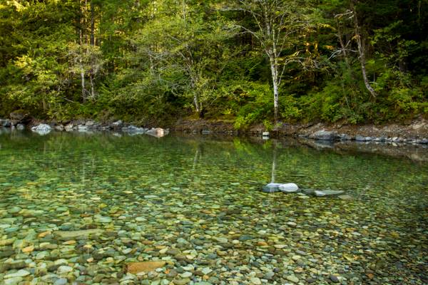 Santiam River in the Opal Creek Wilderness area, Oregon