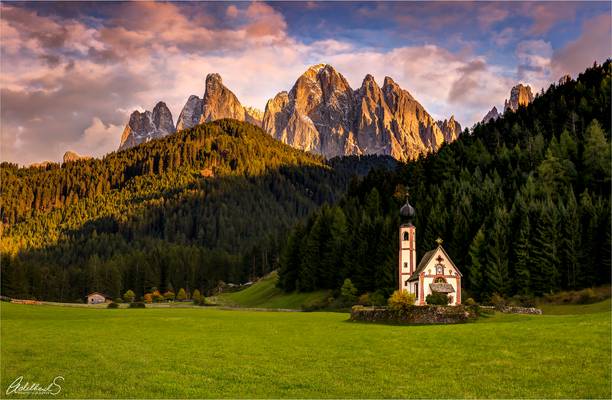 St. Johann in Ranui, Dolomites, Italy