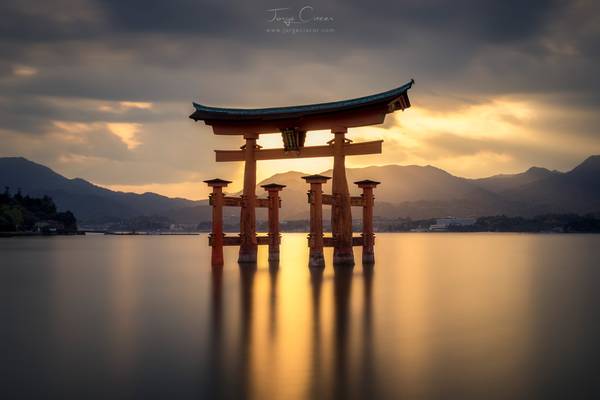 Great Torii sunset