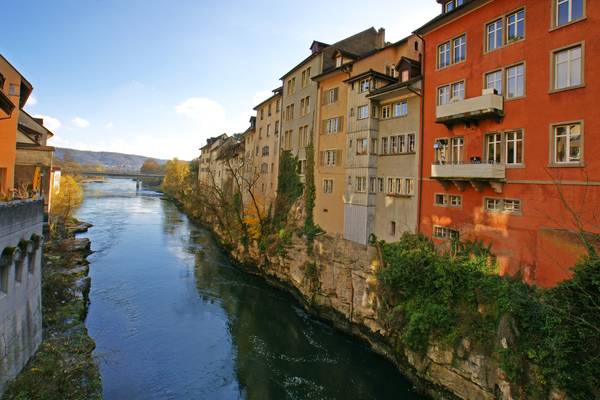 View from Aare Bridge, Brugg