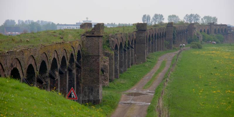 Once the longest raiway bridge in Europe