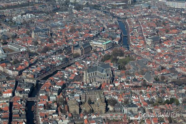 Holland from above - Leiden