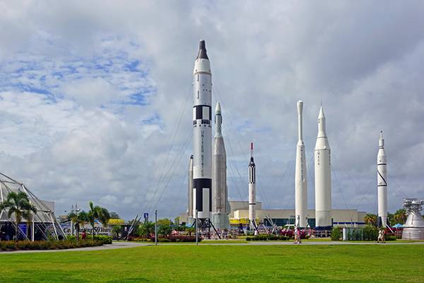 Rocket Garden, Kennedy Space Center, Florida