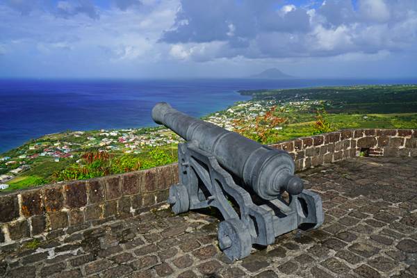 Aiming at the Caribbean, Brimstone Hill Fortress, St Kitts
