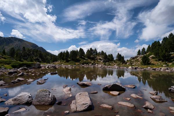 Riu d'Ensagents, Pyrenees, Andorra