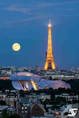 Fondation Louis Vuitton & Tour Eiffel
