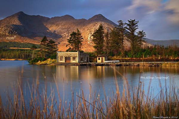 Alba sul Lago "Lough Inagh" - Parco del Connemara Irlanda