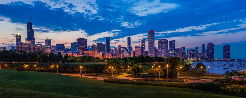 Skyline From Museum Campus (Explore 7/9/13)