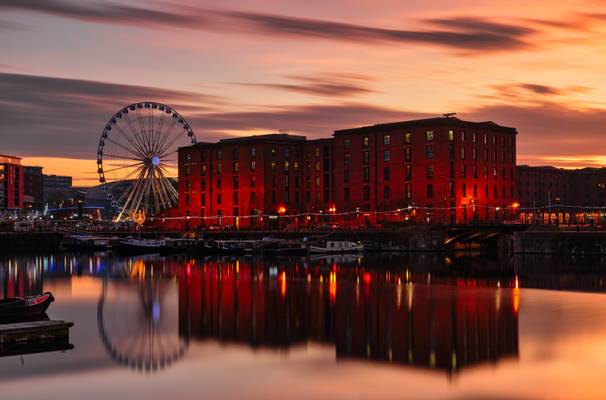 Salthouse Dock Sunset